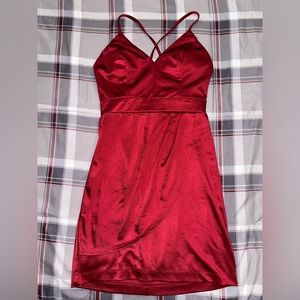 Beautiful red dress! I only used it once used and still in great condition.